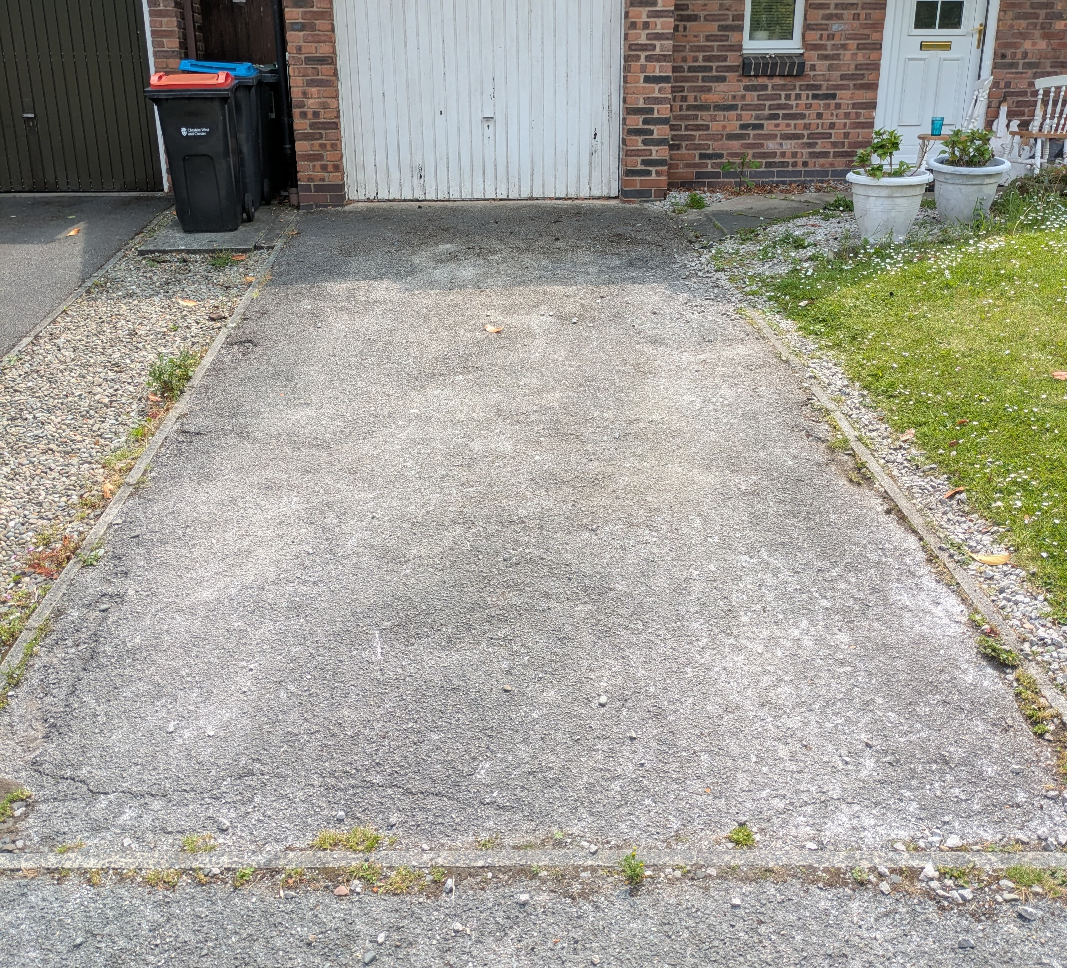 Grimy roof before soft wash cleaning